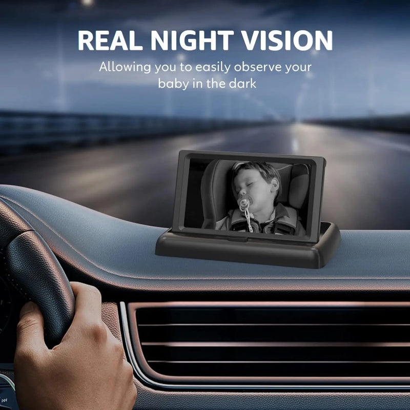 baby car camera with night vision, view 4 - MRSLM