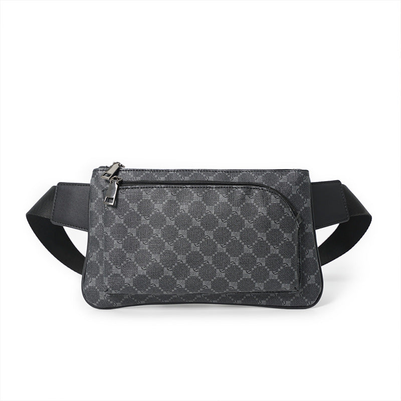 men's pu leather chest bag, view 6 - MRSLM