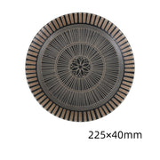 Japanese style pottery dish, view 5 - MRSLM