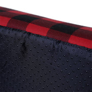 cozy plaid pet tent bed, view 4 - MRSLM