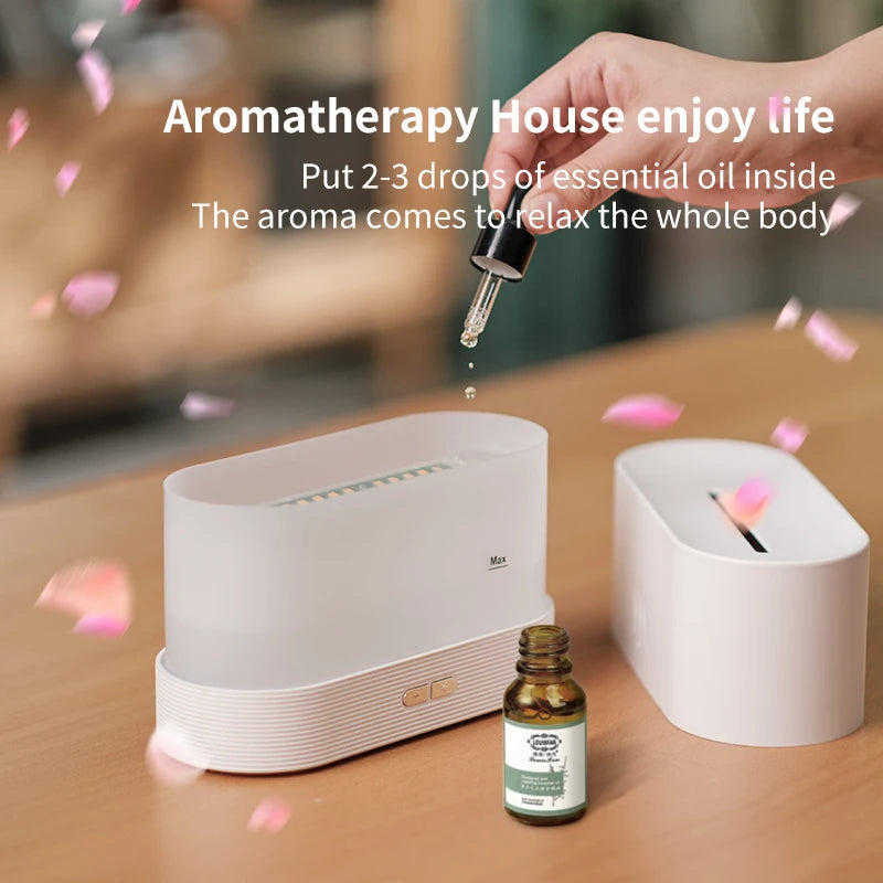 aromatic flame diffuser and ultrasonic humidifier, view 6 - MRSLM