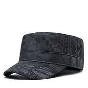 flat-top camouflage hat, view 2 - MRSLM