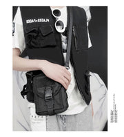 small canvas crossbody bag, view 6 - MRSLM
