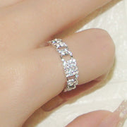 S925 sterling silver chain ring, view 2 - MRSLM