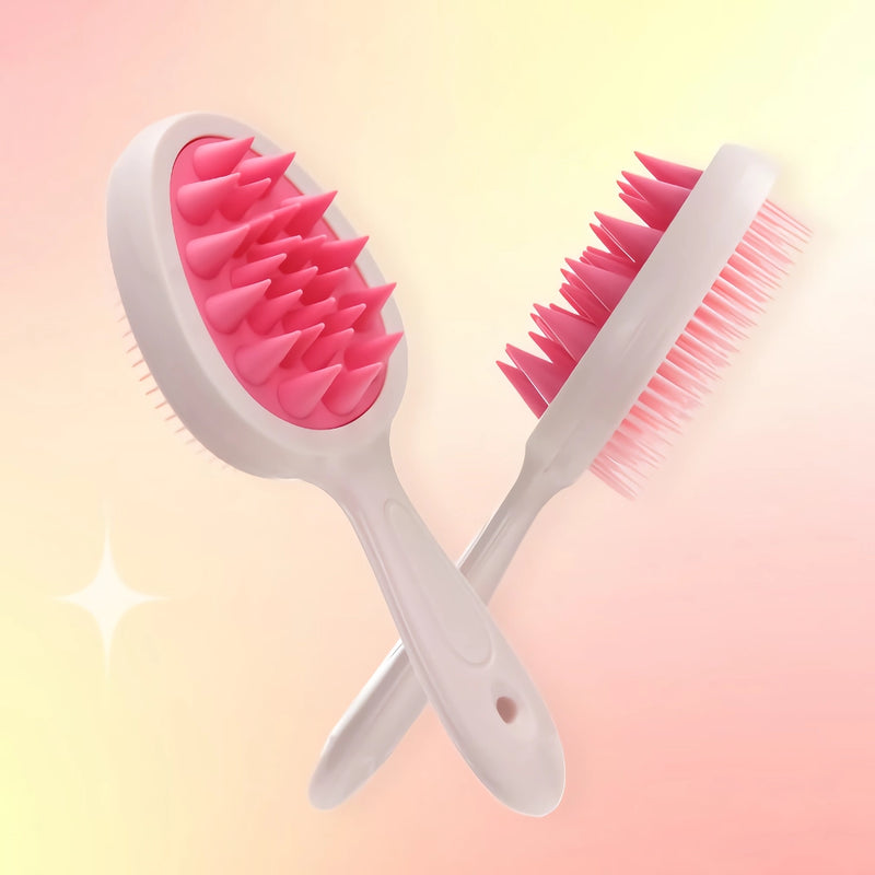 silicone scalp massage brush, view 8 - MRSLM