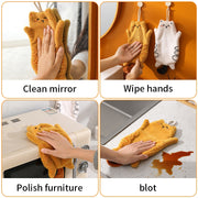 cute cat hanging hand towel, view 9 - MRSLM