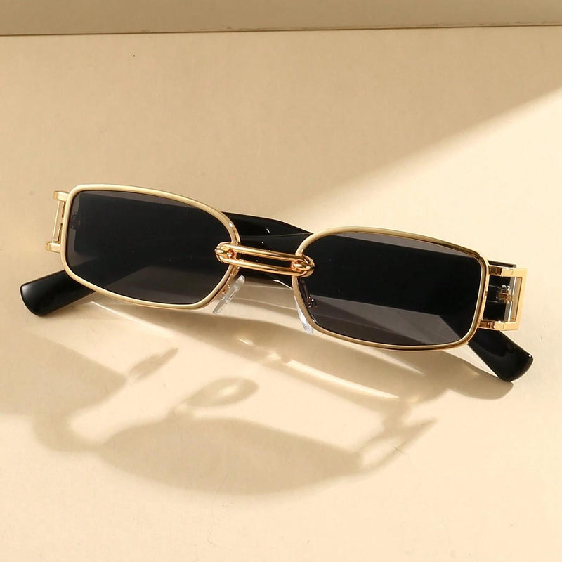 unisex vintage square sunglasses, view 11 - MRSLM
