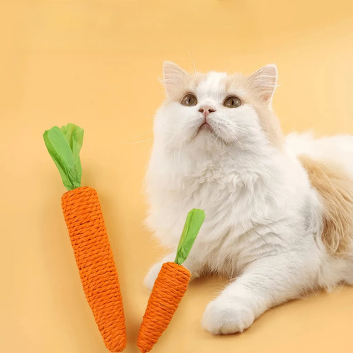 carrot cat toy - MRSLM