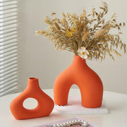 modern nordic ceramic vase, view 6 - MRSLM