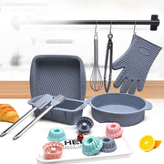 14-piece silicone cake baking set - MRSLM