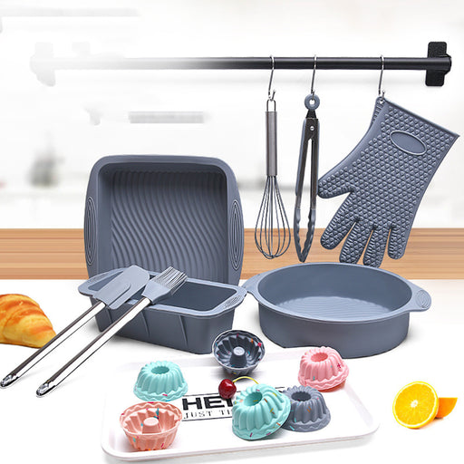 14-piece silicone cake baking set - MRSLM