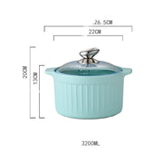 high temperature ceramic casserole, view 9 - MRSLM