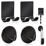 adhesive razor and towel holder set, view 2 - MRSLM