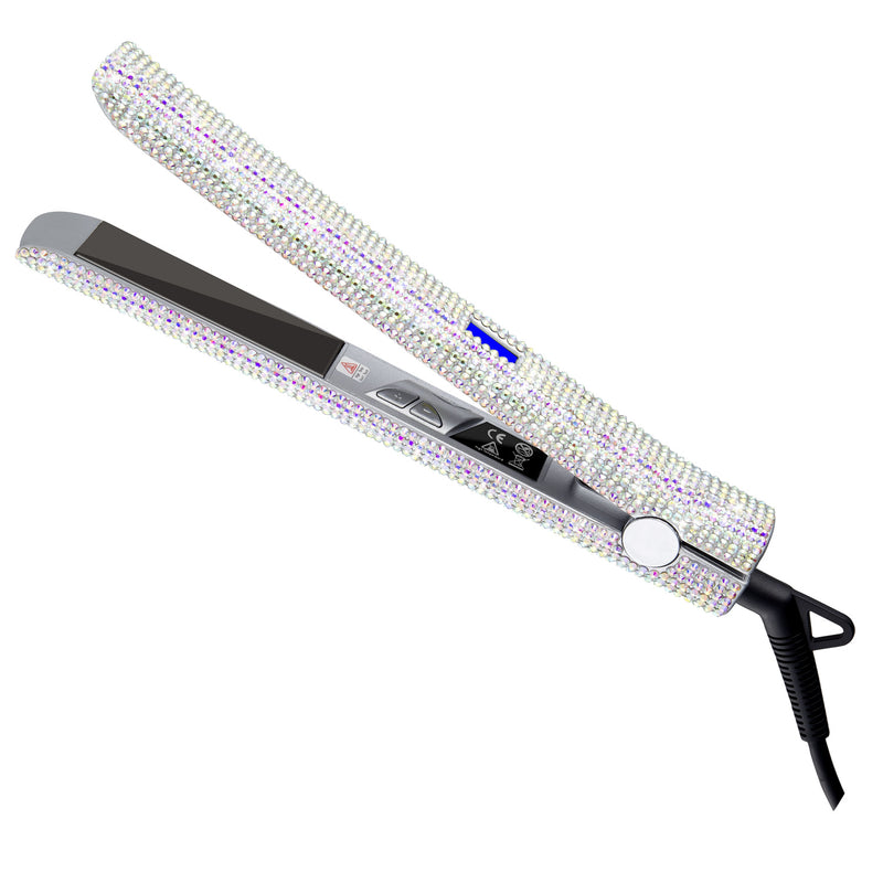 rhinestone ceramic flat iron, view 4 - MRSLM