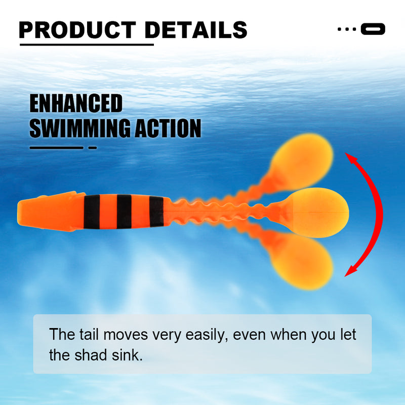 5 inch paddle tail soft swimbait, view 12 - MRSLM