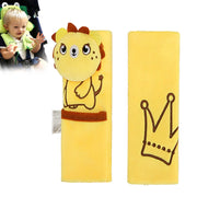 kids cartoon plush seat belt covers, view 3 - MRSLM