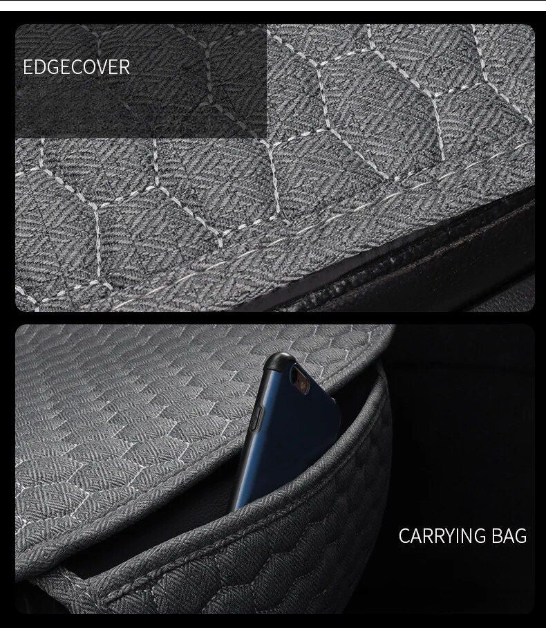 universal linen car seat cover, view 26 - MRSLM