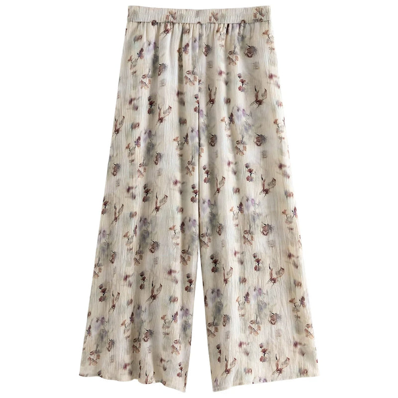 Summer tie-dye wide-leg casual pants, view 6 - MRSLM