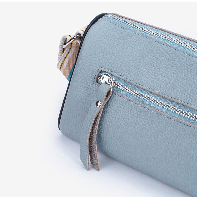 genuine leather crossbody bag, view 16 - MRSLM