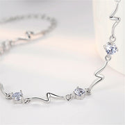 blue crystal lightning bracelet - MRSLM