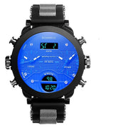 Men's 3 time zone watch, view 7 - MRSLM