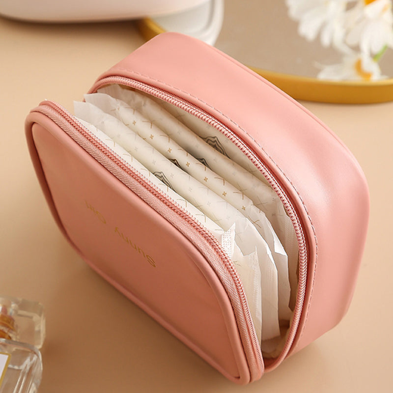 PU cosmetic organizer pouch, view 10 - MRSLM