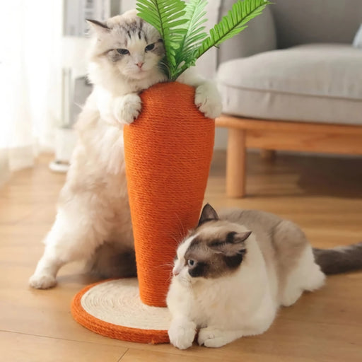 carrot cat scratching post - MRSLM