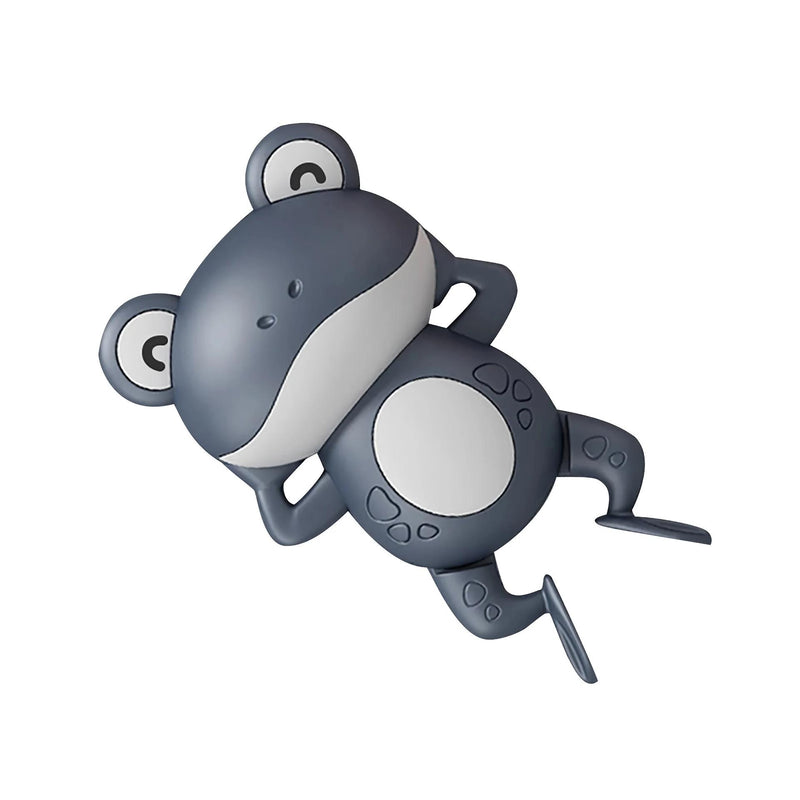 Cute frog clockwork baby bath toy, view 4 - MRSLM