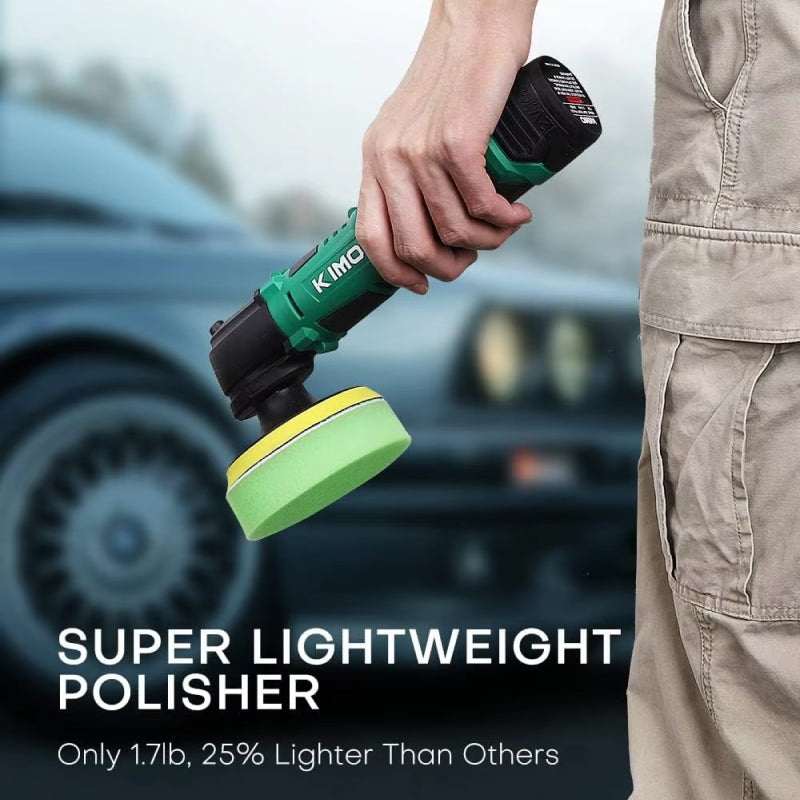 cordless car buffer polisher kit, view 3 - MRSLM