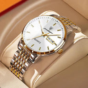 men's business quartz watch, view 4 - MRSLM