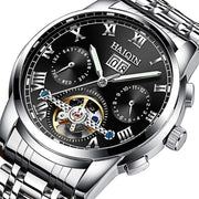 men's luminous hollow automatic mechanical watch, view 8 - MRSLM