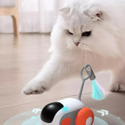 Gravity sports car remote control cat toy, view 4 - MRSLM