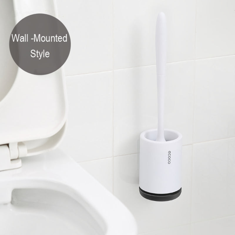 tpr toilet brush set with holder, view 3 - MRSLM