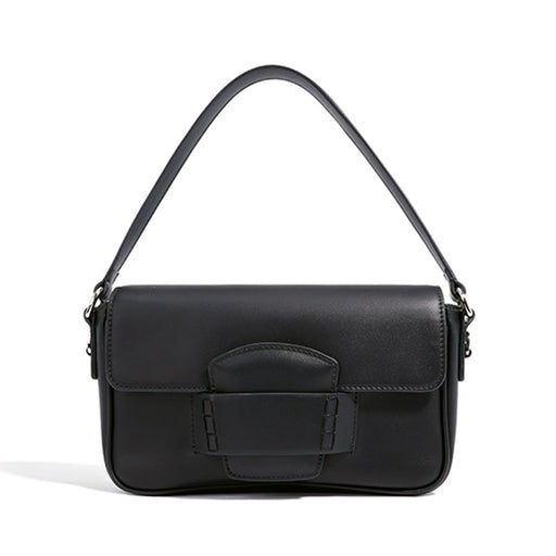 genuine leather crossbody handbag, view 5 - MRSLM