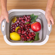 portable foldable cutting board and washing bucket, view 5 - MRSLM