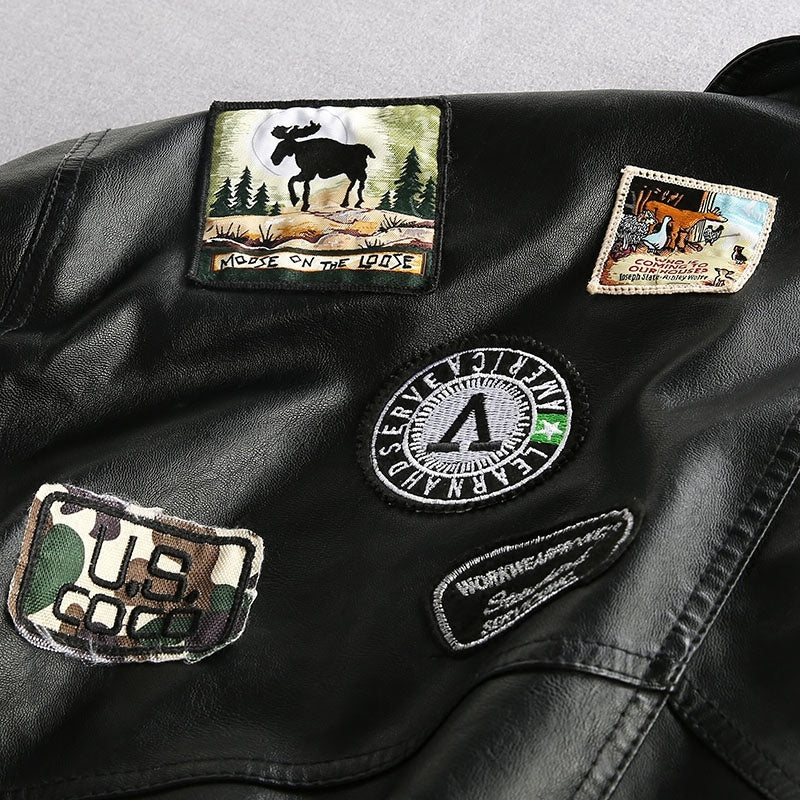 PU leather jacket, view 3 - MRSLM