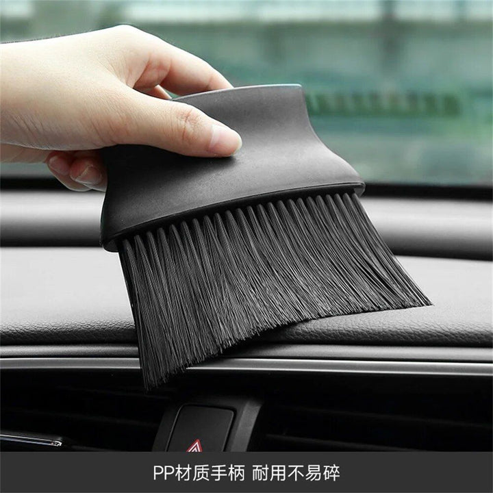 Compact Car Interior Soft Brush for Dashboard & Air Outlet