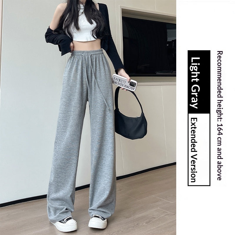 Women's High-Waist Knit Wide-Leg Pants