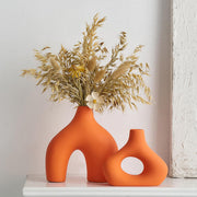 modern nordic ceramic vase, view 5 - MRSLM