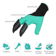 gardening claw gloves, view 5 - MRSLM