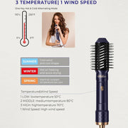 6-in-1 hair dryer brush, view 4 - MRSLM