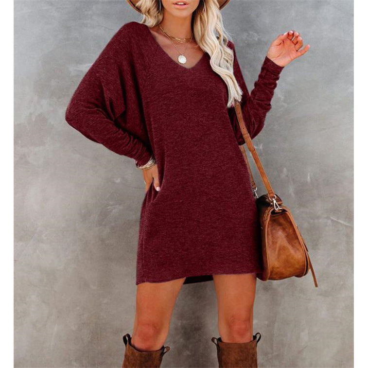 women's A-line dress, view 10 - MRSLM