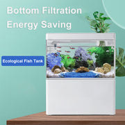 compact usb aquascape fish tank, view 3 - MRSLM