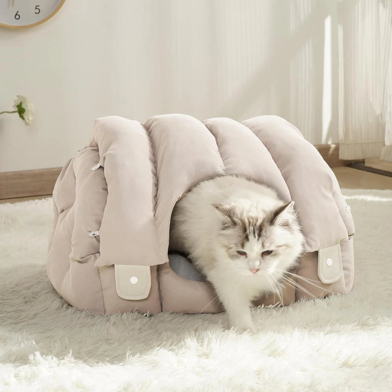 arched cat cave bed, view 7 - MRSLM