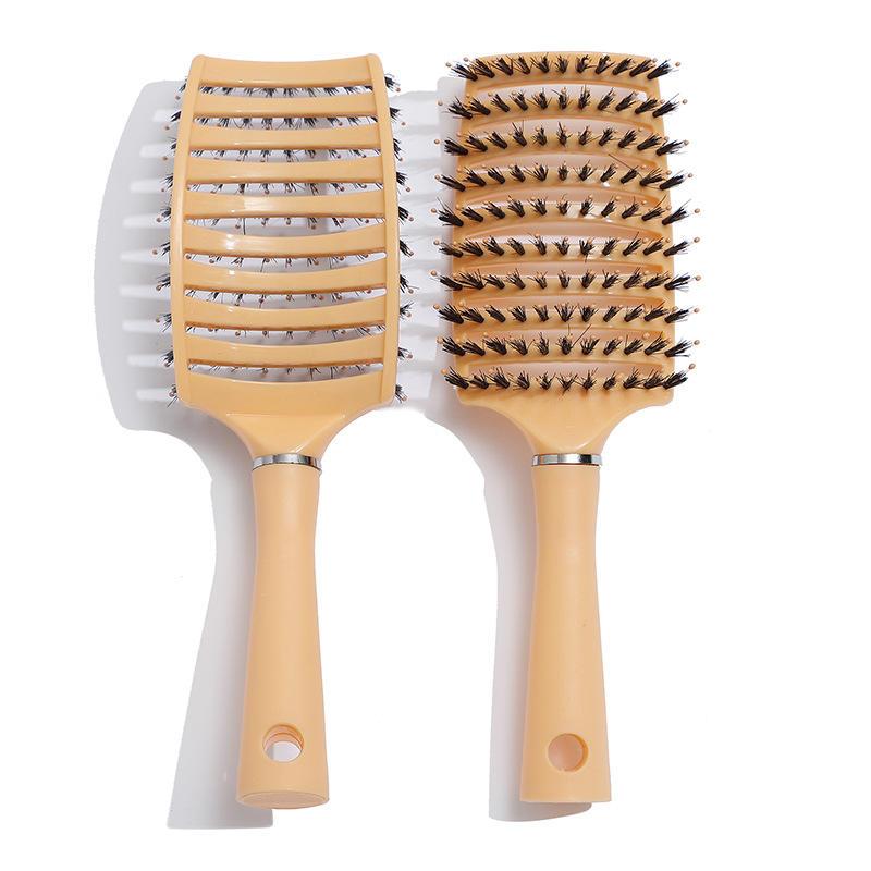curly hair detangling brush, view 5 - MRSLM