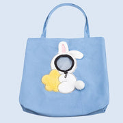 pet canvas travel bag, view 3 - MRSLM
