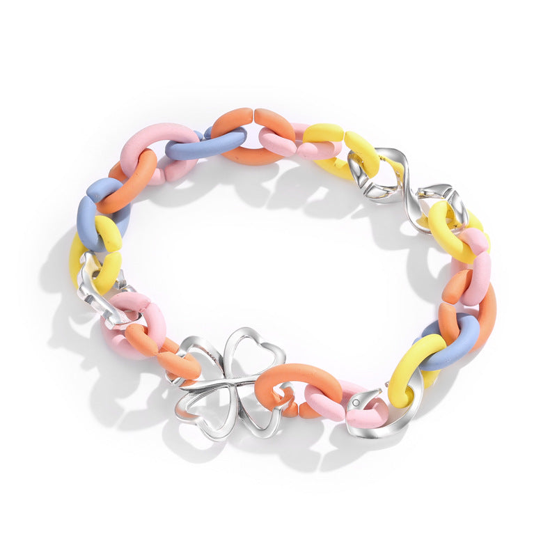 hard rubber silicone resin bracelet, view 5 - MRSLM