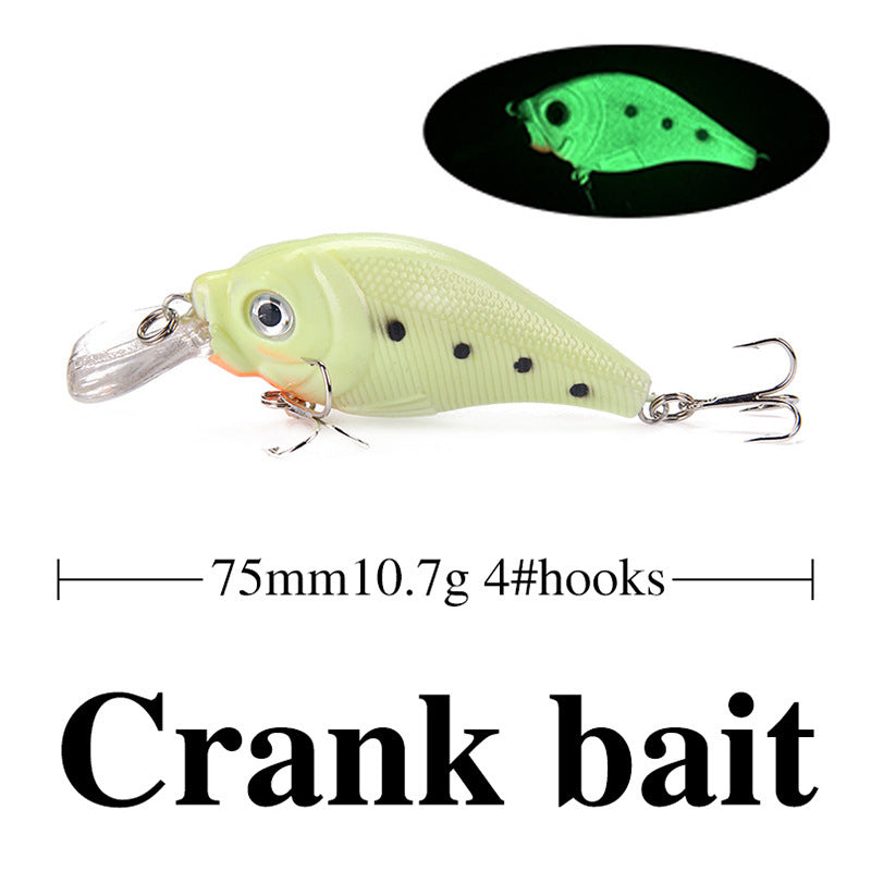 3D luminous hard fishing bait set, view 3 - MRSLM