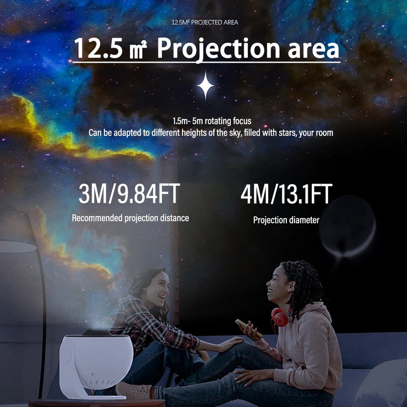 Galactic Explorer starry night light projector, view 10 - MRSLM
