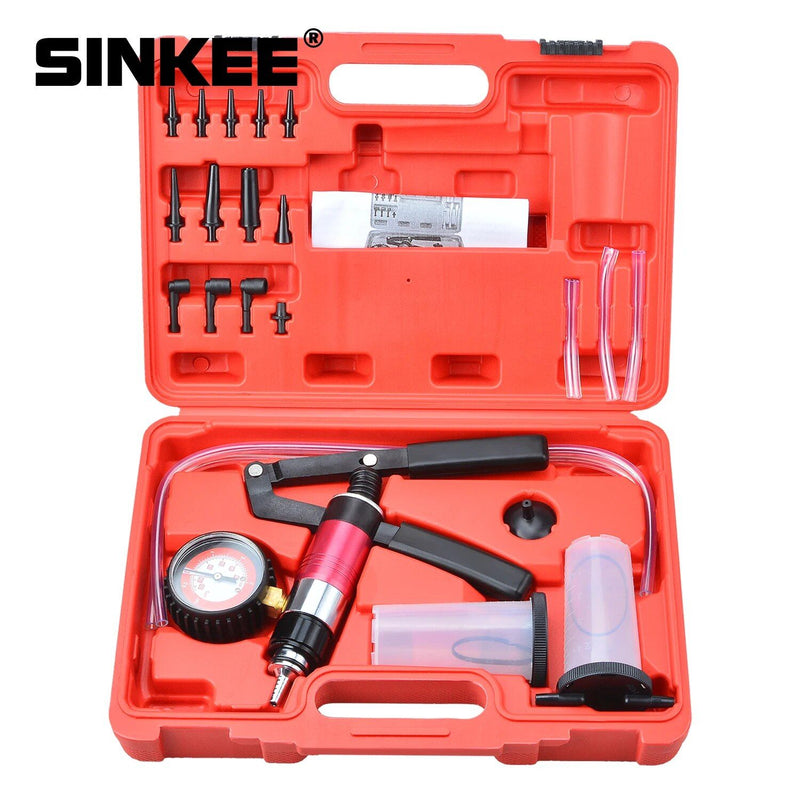 hand held vacuum pump and brake bleeder kit, view 2 - MRSLM